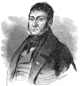 Figure 10 : Louis-Benjamin Francœur (1773-1849, X1794), professeur d’algèbre à la Faculté des sciences de Paris (image L'Illustration, journal universel, 29 décembre 1849).
