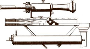 Figure 5 : Bolomètre utilisé par Langley (Annals of the Astrophysical Observatory of the Smithsonian Institution, Volume I, 1900)