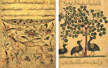 Fig. 8 : Deux planches issues d'un autre Hayawân.